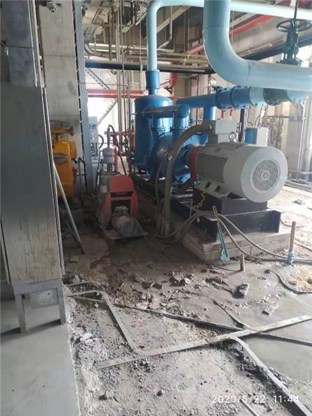 沙河设备基础下沉注浆加固